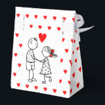 Romantisch koppel geschenkdoos liefde bedankdoosjes<br><div class="desc">Paar Liefde Gift Boxes</div>