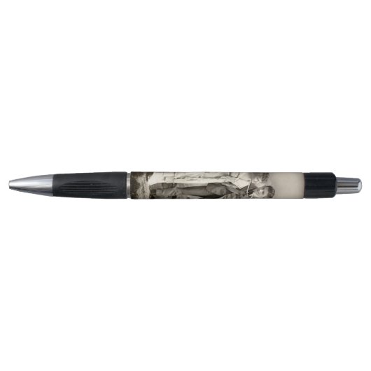 romantisch koppel met parasol pen (Voorkant)