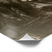 romantisch koppel met parasol perfect poster (Hoek)