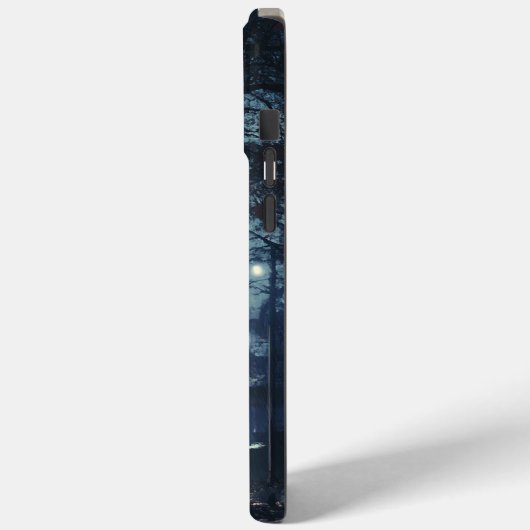 Romantisch Kussen Koppel Naam Initiaal iPhone Case (Achterkant / Links)