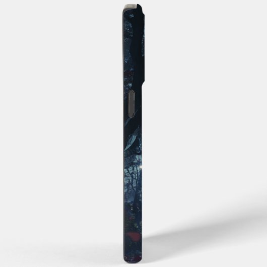 Romantisch Kussen Koppel Naam Initiaal iPhone Case (Achterkant / Rechts)