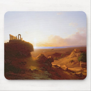 Romantisch landschap, 1860 muismat
