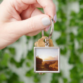 Romantisch landschap, 1860 sleutelhanger (Hand)