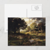 Romantisch landschap briefkaart (Voorkant / Achterkant)