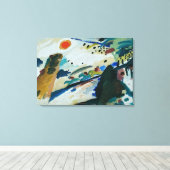 Romantisch landschap door Wassily Kandinsky Canvas Afdruk (Insitu (Houten vloer))