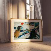 Romantisch Landschap | Kandinsky Poster