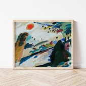 Romantisch Landschap | Kandinsky Poster