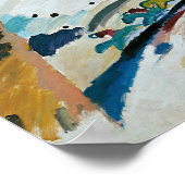 Romantisch landschap | Kandinsky Poster (Hoek)