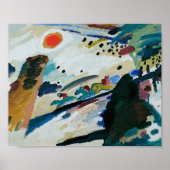 Romantisch landschap | Kandinsky Poster (Voorkant)