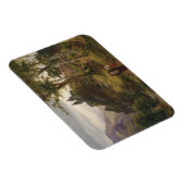 Romantisch Landschap met Kloostercomplex Magneet (Rechterzijde)