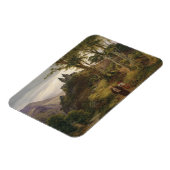 Romantisch Landschap met Kloostercomplex Magneet (Linkerzijde)