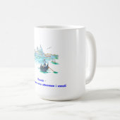 Romantisch landschap van Venetië Koffiemok (Voorkant rechts)