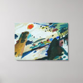 Romantisch landschap van Wassily Kandinsky Canvas Afdruk (Voorkant)