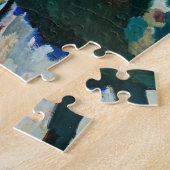 Romantisch landschap van Wassily Kandinsky Legpuzzel (Zijkant)