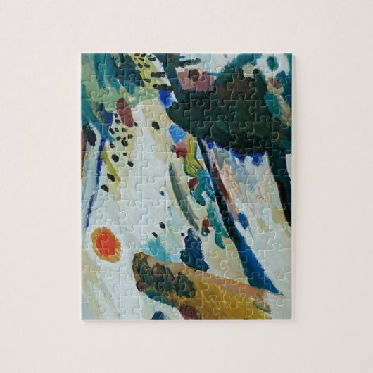 Romantisch landschap van Wassily Kandinsky Legpuzzel (Verticaal)
