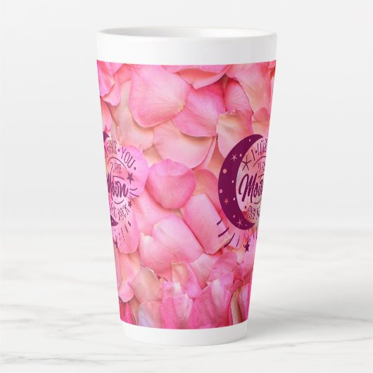 Romantisch Latte Mok (Voorkant)