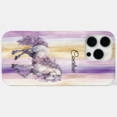 Romantisch lavendel wit paard Case-Mate iPhone case (Achterkant (horizontaal))
