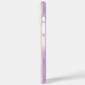 Romantisch lavendel wit paard Case-Mate iPhone case (Achterkant / Links)