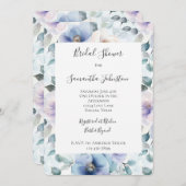 Romantisch Lavendelbloemen Vrijgezellenfeest Kaart (Voorkant / Achterkant)