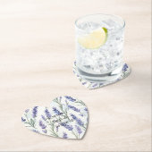 Romantisch  Lavendelbloemen Vrijgezellenfeest Kartonnen Onderzetters (Insitu)