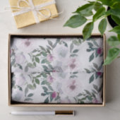 Romantisch Lentebloemen Watercolor Tissuepapier (Geschenk)