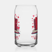 Romantisch lezen Vibes Gezellige Valentijn Gift Blikvorm Glas (Rechts)