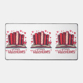 Romantisch lezen Vibes Gezellige Valentijn Gift Bureaumat (Voorkant)