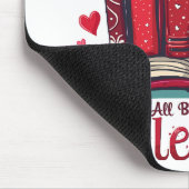 Romantisch lezen Vibes Gezellige Valentijn Gift Muismat (Hoek)