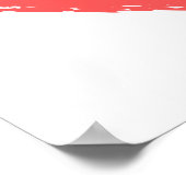 Romantisch liefdescitaat, Red Heart stijlvol scrip Poster (Hoek)