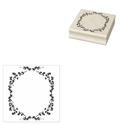Romantisch Lijst Rubberstempel (Gestempeld)