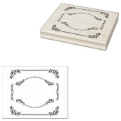 Romantisch Lijst Rubberstempel (Gestempeld)