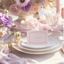 Romantisch  Lijst Vrijgezellenfeest Place Card