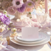 Romantisch  Lijst Vrijgezellenfeest Place Card Kaart