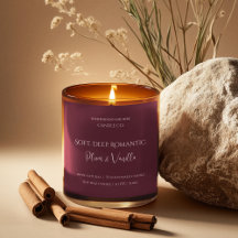 Romantisch luxe liefdesontwerp - Velvet Kiss Kaars
