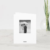 Romantisch Manuscript 3 van de Band van de Bedankkaart (Achterkant)