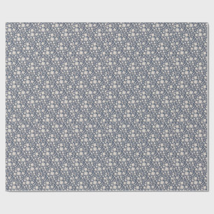Romantisch marine watercolor bloemmotief cadeaupapier