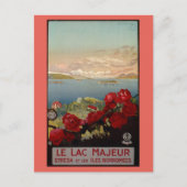 romantisch meer Maggiore Italiaans reizen Briefkaart (Voorkant)