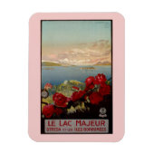  romantisch meer Maggiore Italiaans reizen Magneet (Verticaal)