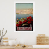romantisch meer Maggiore Italiaans reizen Poster (Keuken)