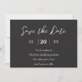 Romantisch Middeleeuws Bloemen Koe Schedel Huwelij Save The Date (Achterkant)