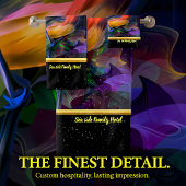 Romantisch modern met een kleurrijk vogelmonogram bad handdoek