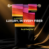 Romantisch Moderne Kunst Geometrie -geel sinaasapp Bad Handdoek