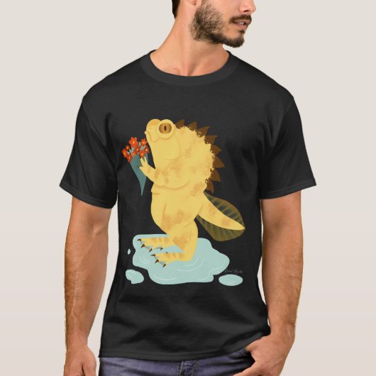 Romantisch moeraswezen t-shirt (Voorkant)