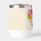 Romantisch Monogram Pioenentuin Beige (Voorkant)