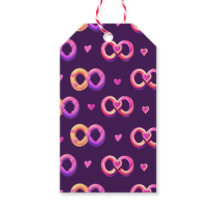 Romantisch naadloos patroon met harten en bruiloft