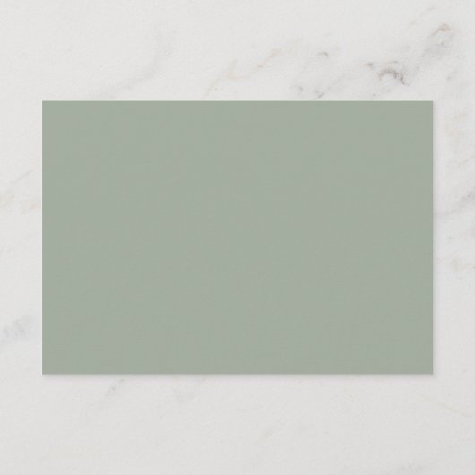 Romantisch Neutral Blush Floral Hotel Accommodatie Informatiekaartje (Achterkant)