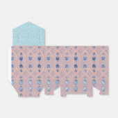 Romantisch ontwerp bedankdoosjes (Uitgevouwen)