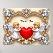 Romantisch ontwerp poster (Voorkant)