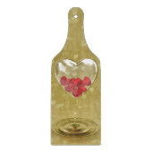 Romantisch ontwerp voor het hart van glas snijplank (Voorkant)