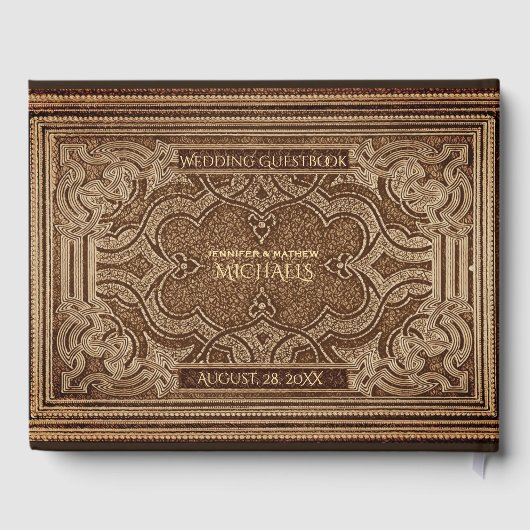 Romantisch Oude  Kijk Gastboek Gastenboek (Achterkant)